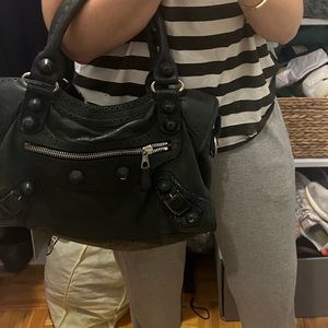 Balenciaga City bag in dark grey